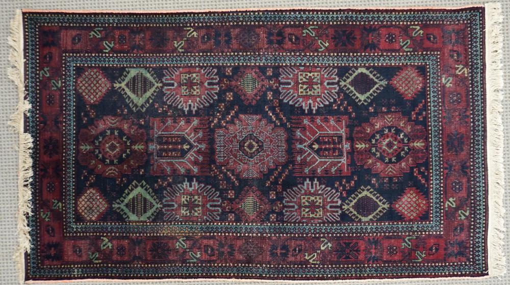 Appraisal: INDO-CAUCASIAN RUG FT IN X FTIndo-Caucasian Rug Dimensions ft in