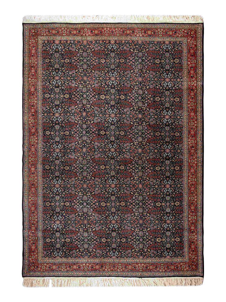 Appraisal: A Hereke Wool Rug A Hereke Wool Rug Second Half