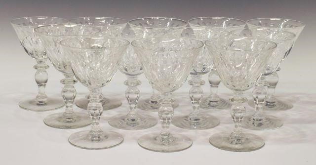 Appraisal: lot of Hawkes crystal St George cut crystal stemware each