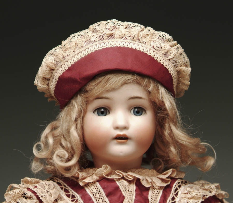 Appraisal: KAMMER REINHARDT CHILD DOLL SIZE cm With head incised K