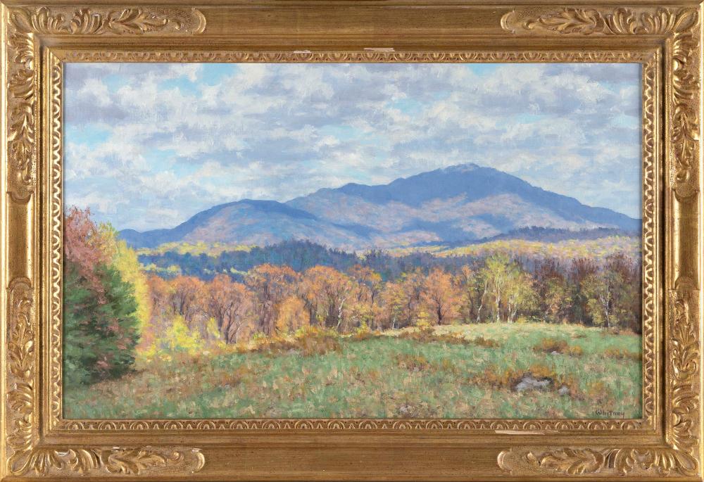 Appraisal: RICHARD WHEELER WHITNEY NEW HAMPSHIRE VERMONT B MT MONADNOCK SPRING