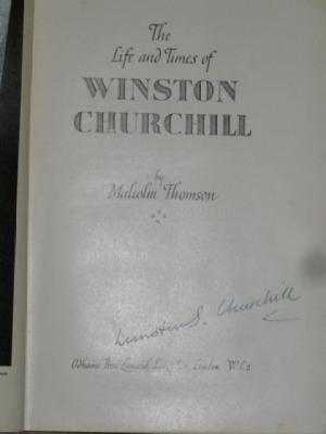 Appraisal: Winston Spencer Churchill a volume The Life and Times of