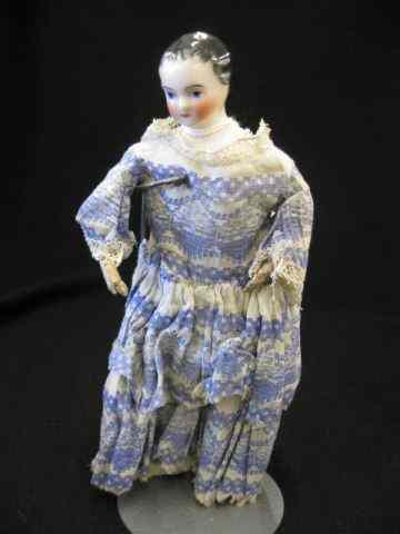 Appraisal: Victorian China Head Doll kid body ''