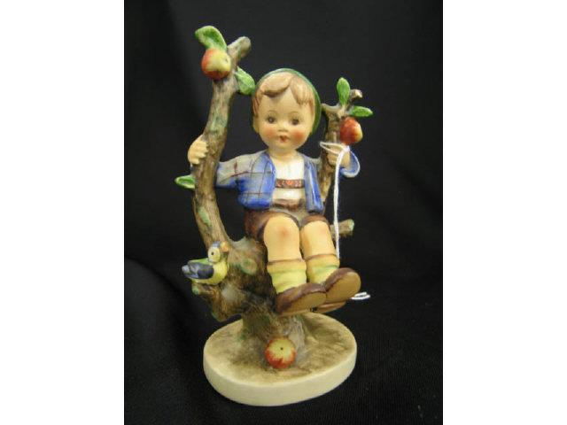 Appraisal: Hummel Figurine Apple Tree Boy stylized bee excellent