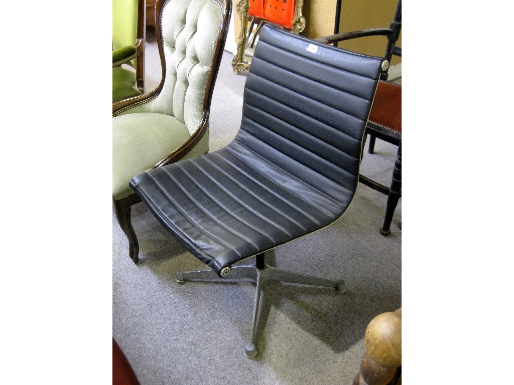 Appraisal: th Century design office chair