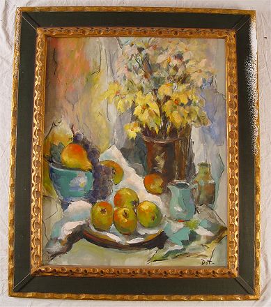 Appraisal: CAMPBELL Dorothy Stokes Bostwick American th century Still life of