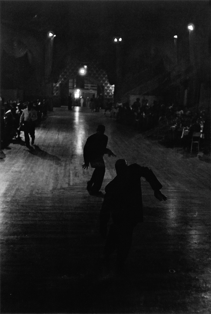 Appraisal: ROY DECARAVA - Dancers Silver print the image measuring x