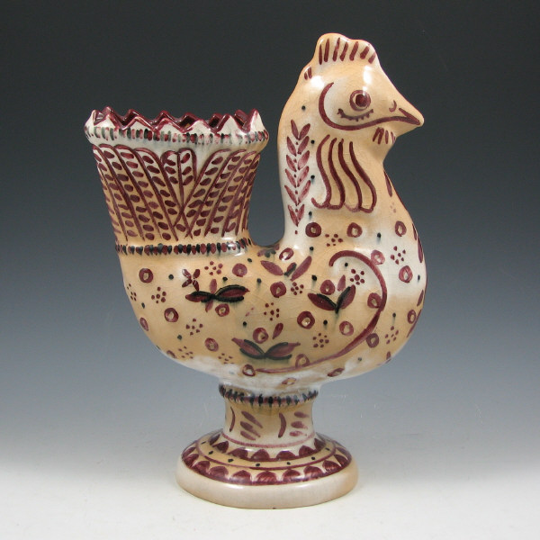 Appraisal: Stonelain NYC decorative rooster designed by Carl Walters Unmarked Mint