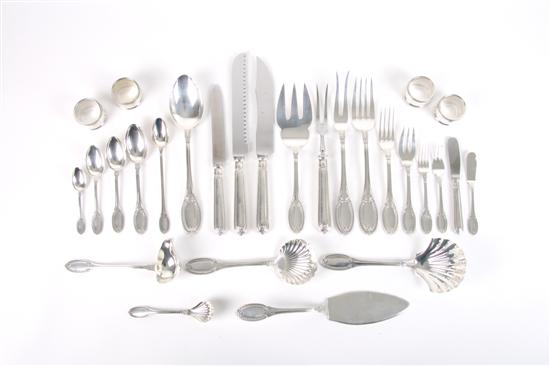 Appraisal: An Italian Sterling Silver Partial Flatware Service Buccellati Length of