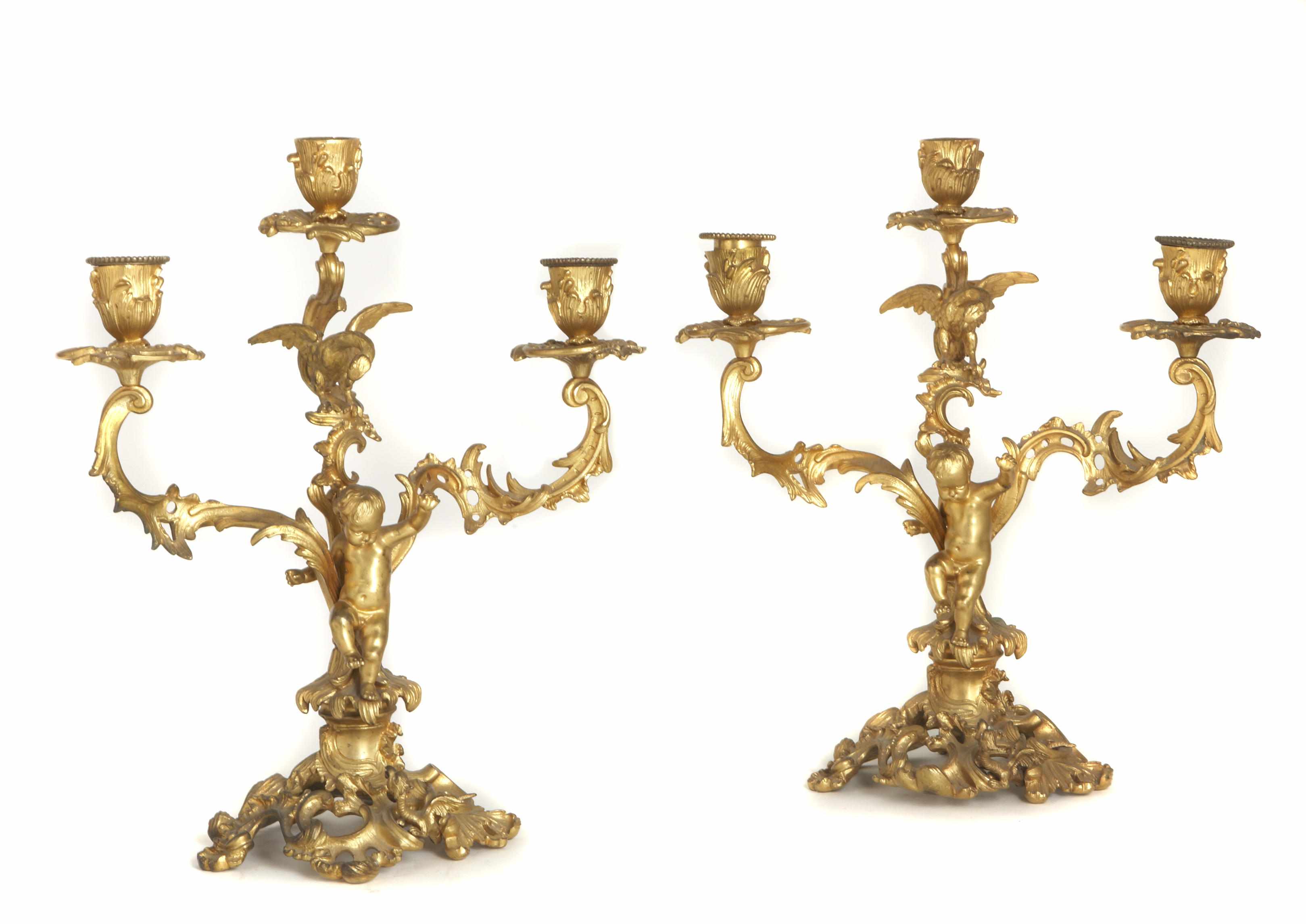 Appraisal: Property of various owners A pair of Louis XV style