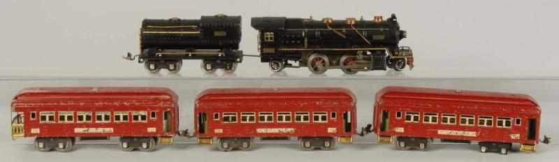 Appraisal: Lionel O-Gauge Passenger Train Set Description American Pre-war Set consists