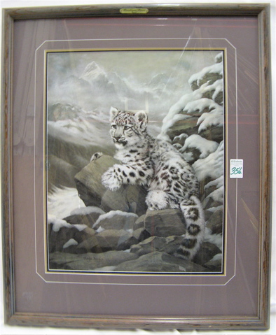 Appraisal: CHARLES FRACE LITHOGRAPH American born titled Himalayan Prince a snow