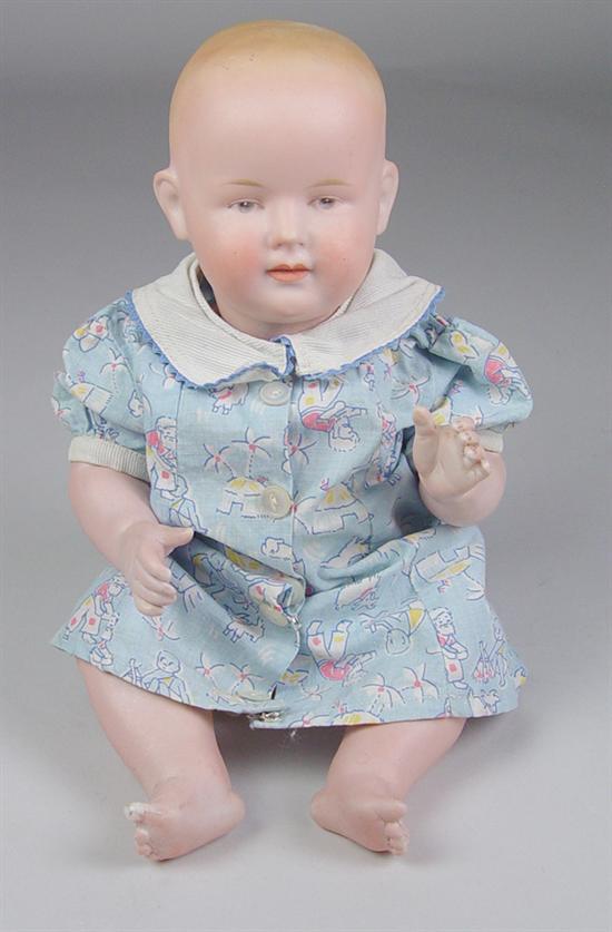 Appraisal: Limbach German All-Bisque Character Baby Blue painted intaglio eyes with