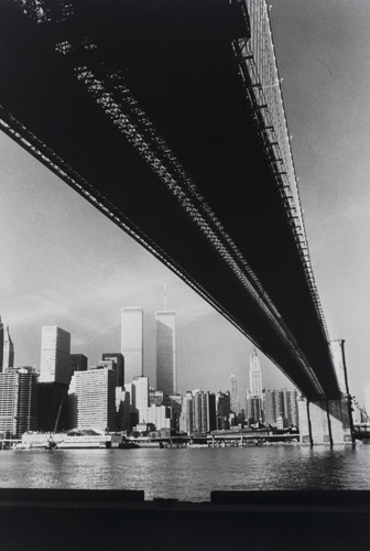 Appraisal: EISENSTAEDT ALFRED - Brooklyn Bridge Silver print x inches x