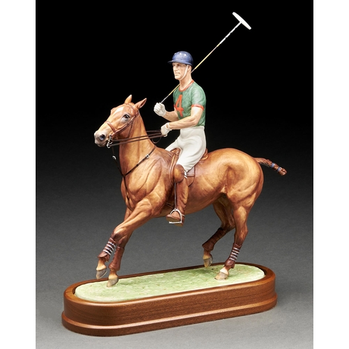 Appraisal: A Royal Worcester equestrian model of HRH The Duke of