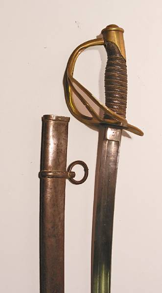 Appraisal: A U S Model cavalry saber by Ames Mfg Co