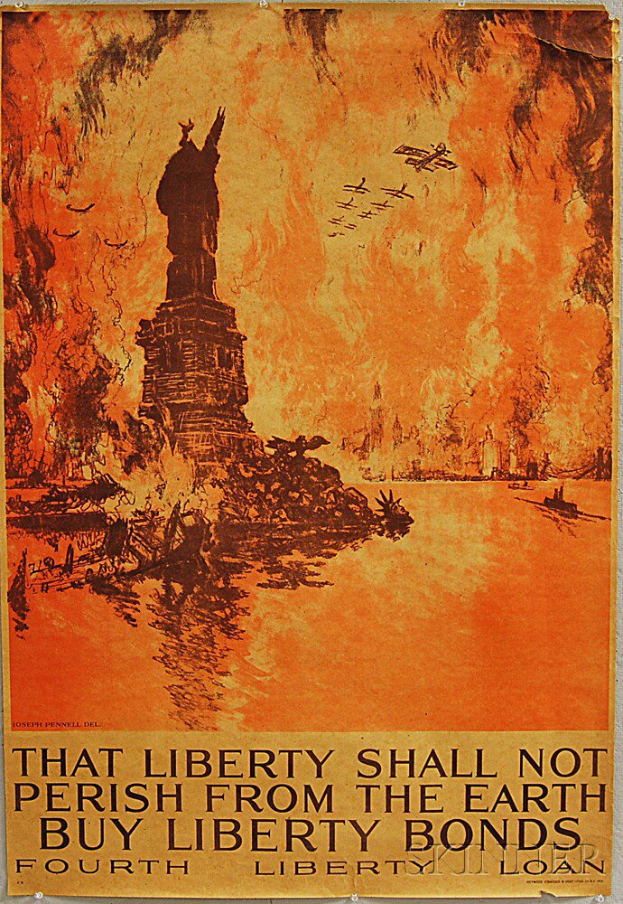 Appraisal: Joseph Pennell That Liberty Shall Not Perish From the Earth