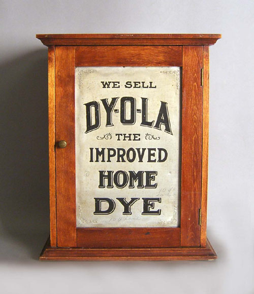 Appraisal: DY-O-LA display cabinet h w