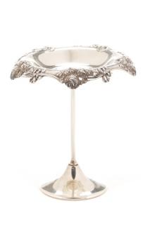 Appraisal: Tiffany Co Sterling Tazza or Footed Compote Tiffany Co American