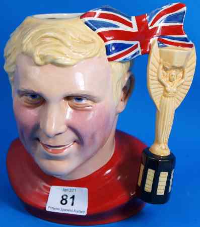 Appraisal: Royal Doulton Large Character Jug The Captain D