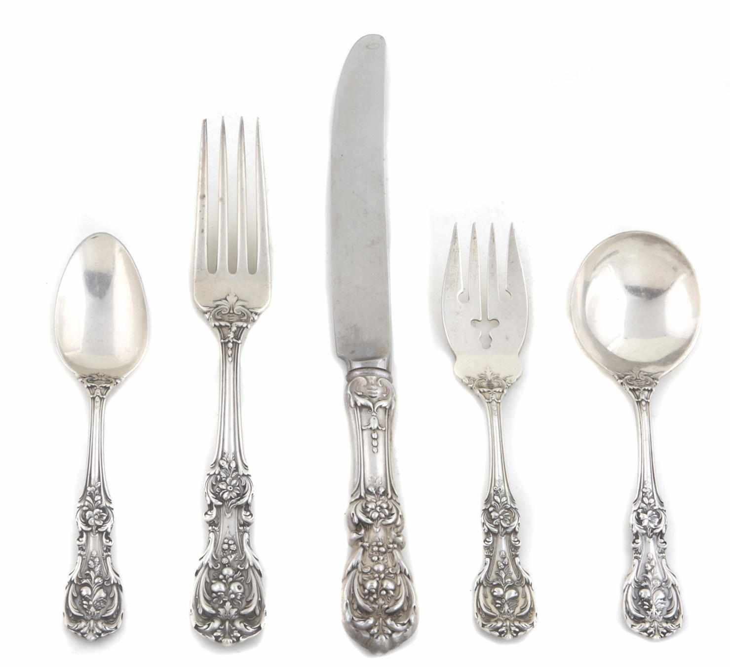 Appraisal: A sterling Francis I flatware set by Reed Barton with