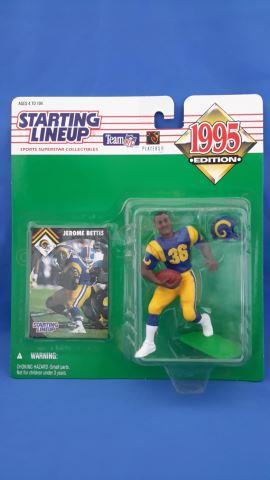 Appraisal: Starting Lineup Jerome Bettis Action Figure Los Angeles Rams -