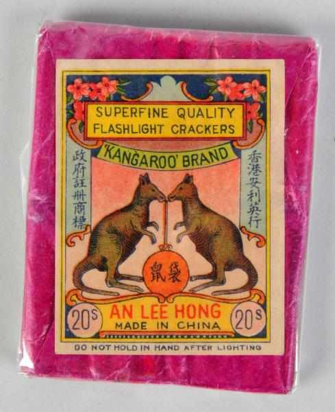 Appraisal: Kangaroo -Pack Firecrackers Class Manufactured by An Lee Hong One