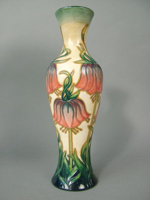 Appraisal: A Moorcroft pottery 'Crown Imperial' vase circa designed by Rachel