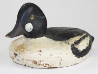 Appraisal: Goldeneye drake decoy by Archie Bodette Vergennes VT Goldeneye drake