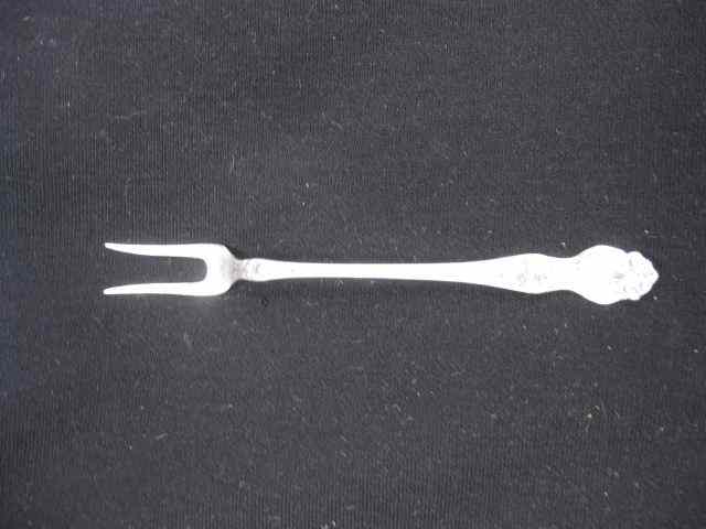 Appraisal: Wallace ''Violet'' Sterling Silver Pickle Fork or for butter pats