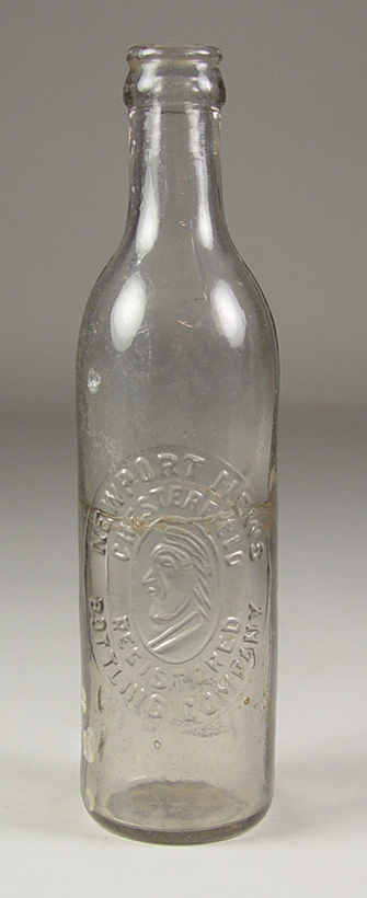 Appraisal: Pepsi Cola Lord Chesterfield Bottle Circa - Marked Newport News