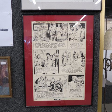 Appraisal: Original Prince Valiant Comic Strip by John CullenMurphy