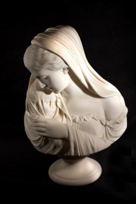 Appraisal: A Copeland parian ware bust 'The Mother' after Rafaelle Monti