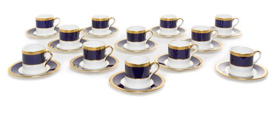 Appraisal: Sale Lot A A Set of Wedgwood Demitasse Cups and