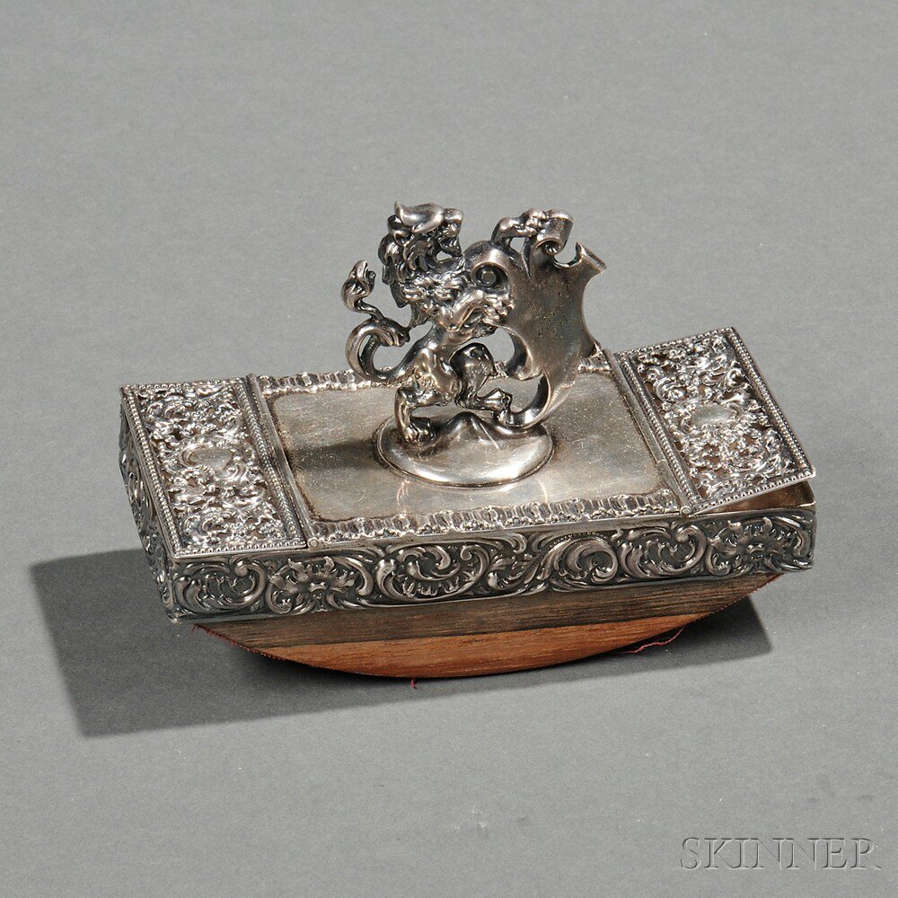 Appraisal: Shiebler Co Sterling Silver Ink Blotter New York c the