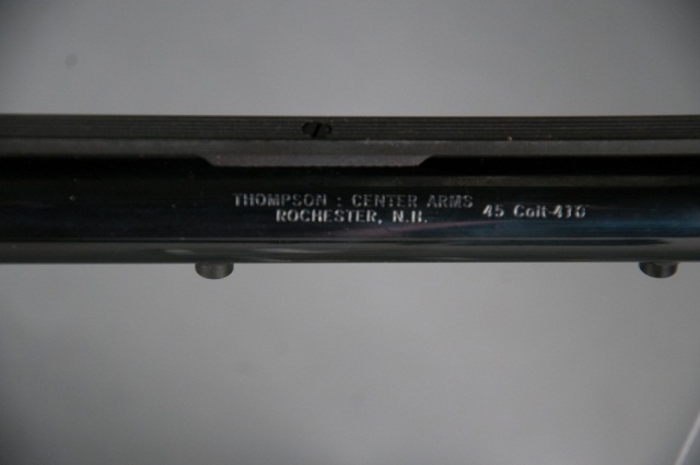 Appraisal: Thompson Center Encore Pistol Barrel in New in box Provenance