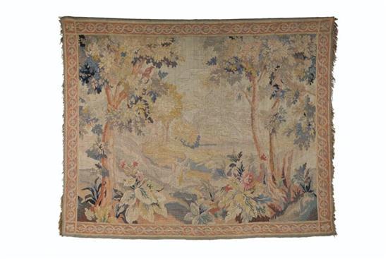 Appraisal: TAPESTRY Probably European late th century wool and cotton Woodland