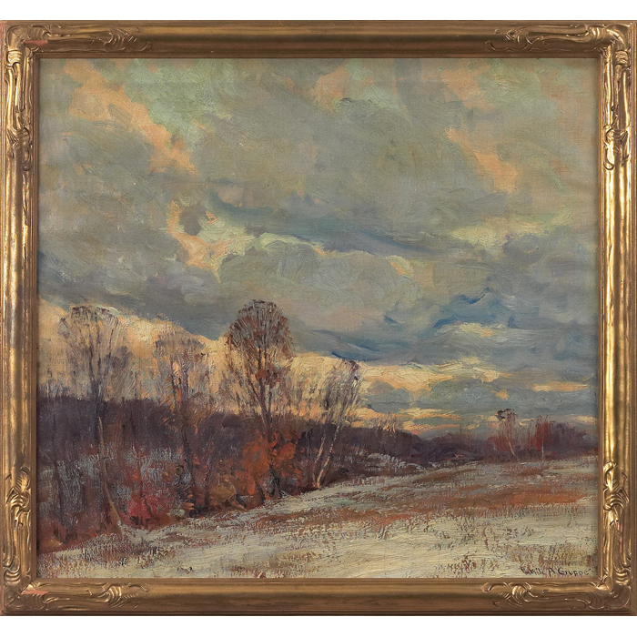 Appraisal: Emile Albert Gruppe American - Landscape c oil on canvas