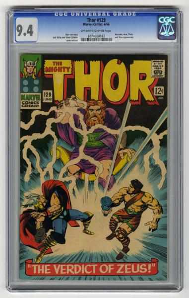 Appraisal: Thor CGC Marvel Comics Stan Lee story with Jack Kirby