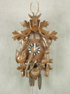 Appraisal: CUCKOO CLOCK - Pre-war wall mounted German cuckoo clock thirty