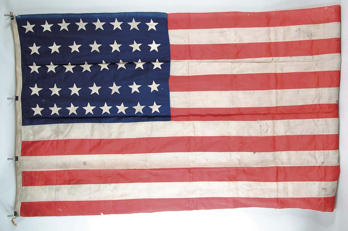 Appraisal: -STAR AMERICAN FLAG x flag is made of wool bunting