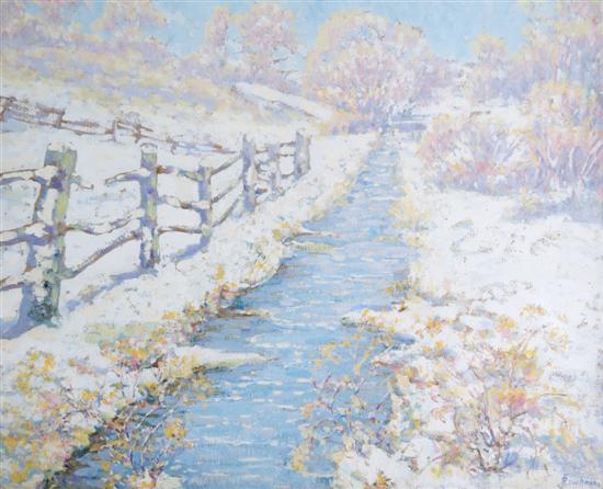 Appraisal: Josephine Lemos Reichmann American - Snow Picture