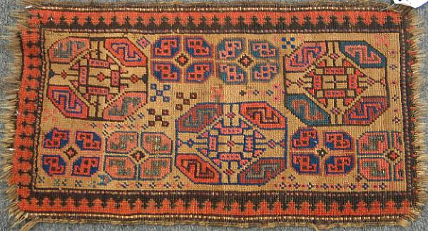 Appraisal: An Afghan rug Afghanistan early th century size approximately ft