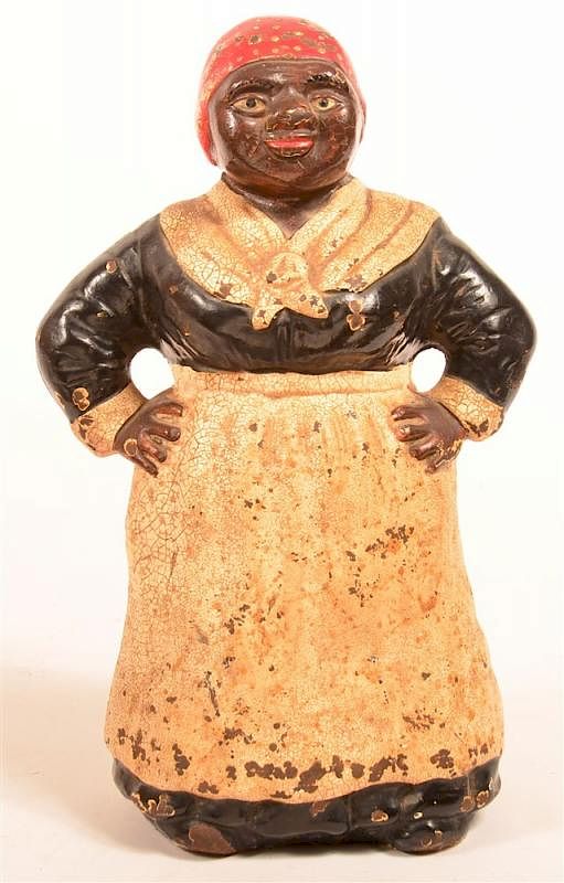 Appraisal: Hubley Southern Mammy Cast Iron Doorstop Hubley Southern Mammy Cast