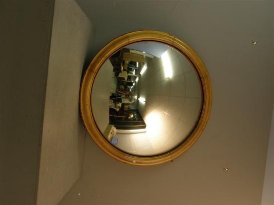 Appraisal: Second World War search light lens converted into a convex