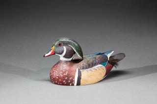 Appraisal: Wood Duck Kenneth - and Beverly - Bassett Suttons Bay