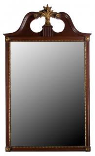 Appraisal: Chippendale Mirror w Gilded Wheat Crest Mirror with hardwood frame