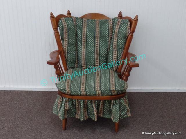 Appraisal: Tell City Andover Cricket Rocking Chair Includes the original Tell