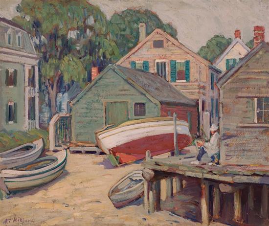 Appraisal: ALDRO THOMPSON HIBBARD American - Provincetown oil on board signed