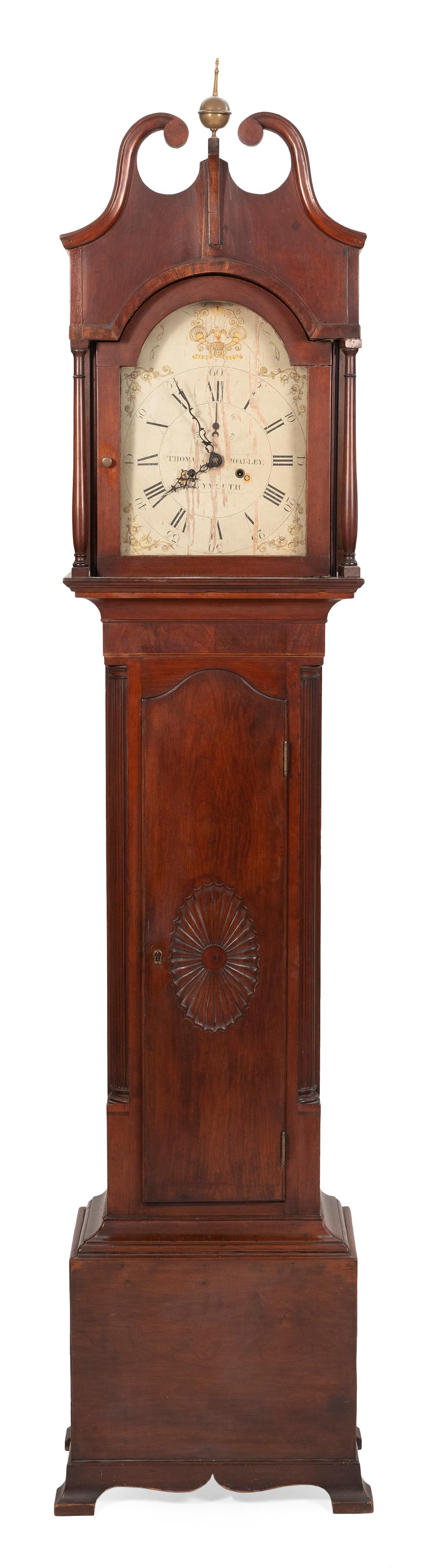 Appraisal: THOMAS HOADLEY TALL-CASE CLOCK TH CENTURY HEIGHT WIDTH DEPTH THOMAS